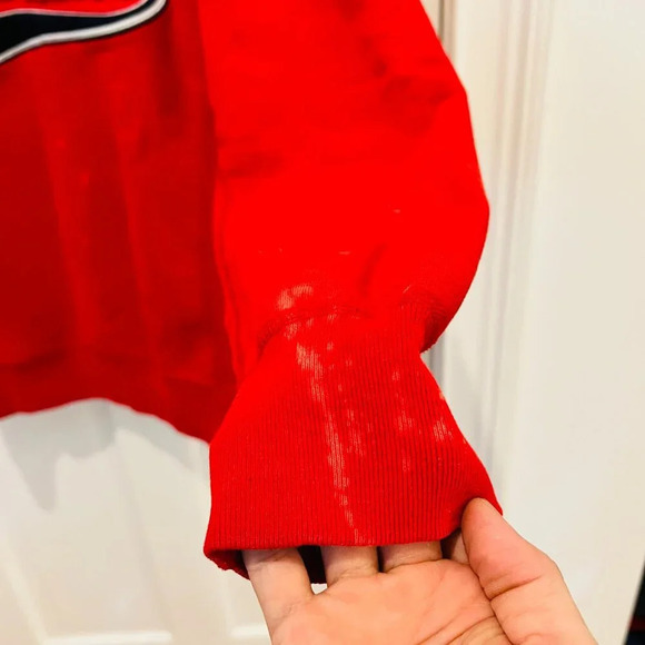 Authentic Supreme Men's Red Sweatshirt Size Medium - Picture 10 of 16